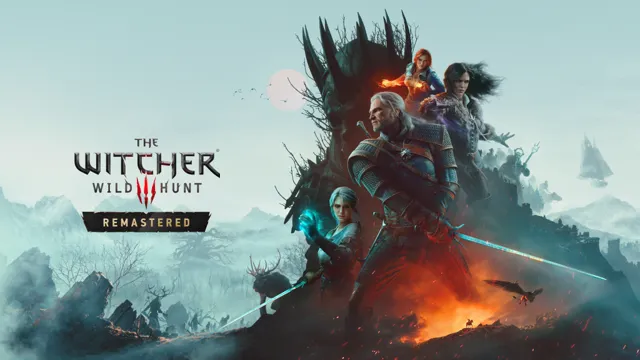 Visuel officiel de The Witcher 3: Wild Hunt – Remastered.